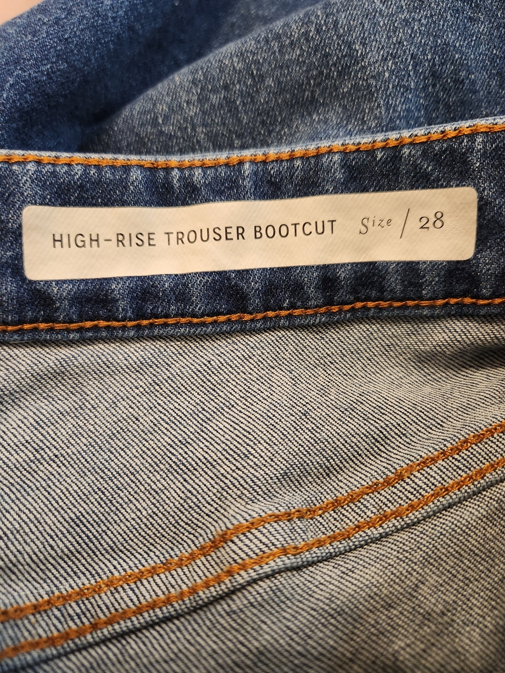 Anthropologie Pilcro Hi-Rise Bootcut Jeans Button Fly Denim Women’s 28 - Picture 16 of 16